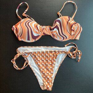 GARAGE BIKINI SET SIZE XS